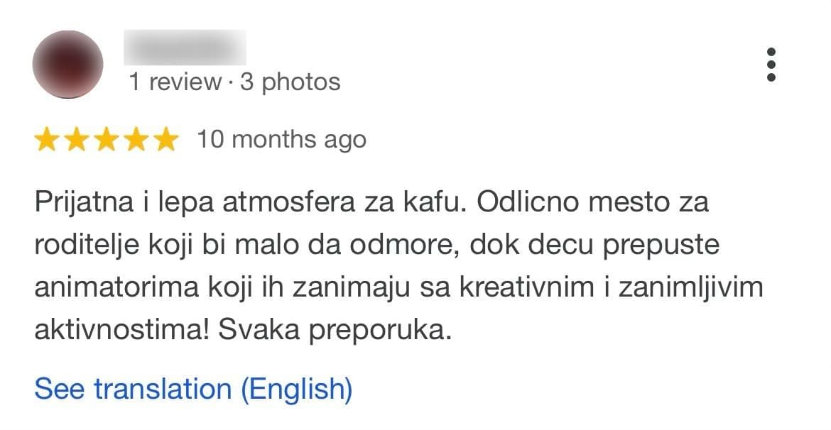 Igraonica Bubica: Recenzija 4